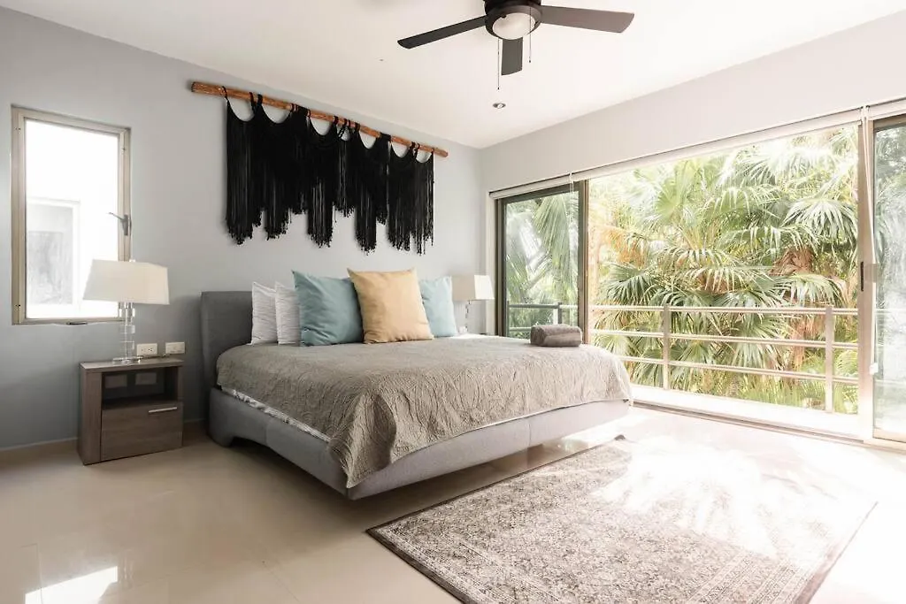 Peaceful & Beautiful 3 Min Walking To The Beach Apartman Puerto Morelos