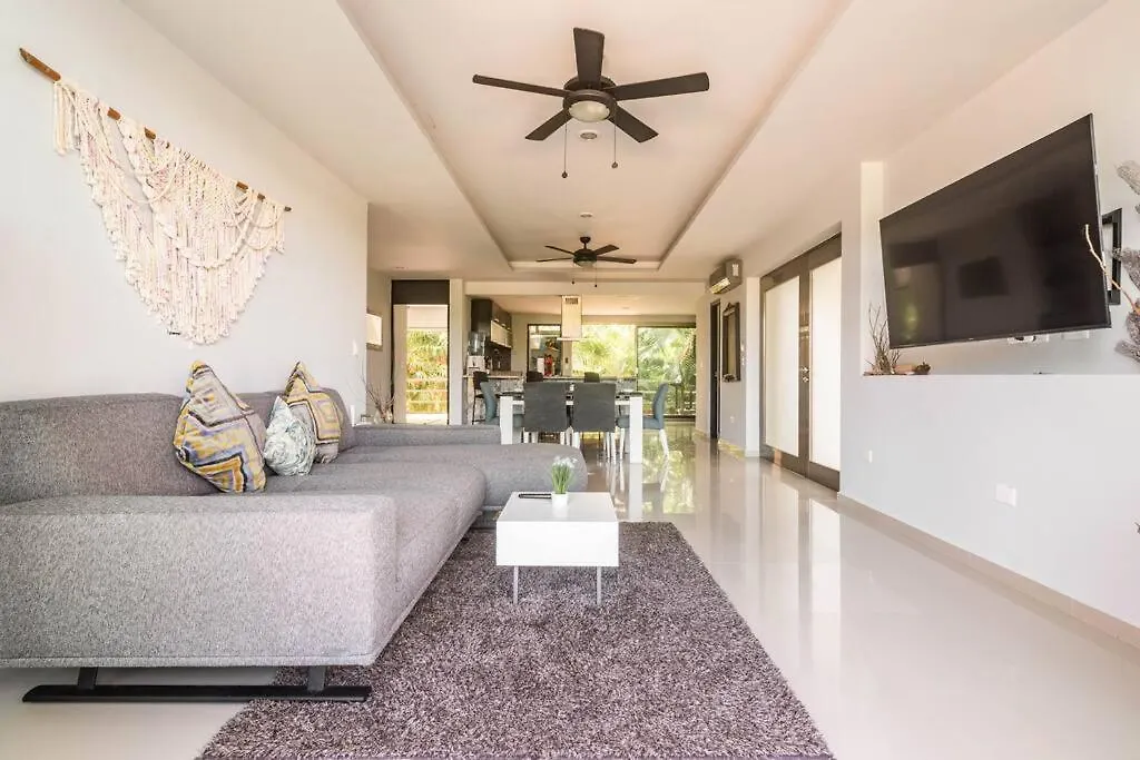Peaceful & Beautiful 3 Min Walking To The Beach Apartment Puerto Morelos