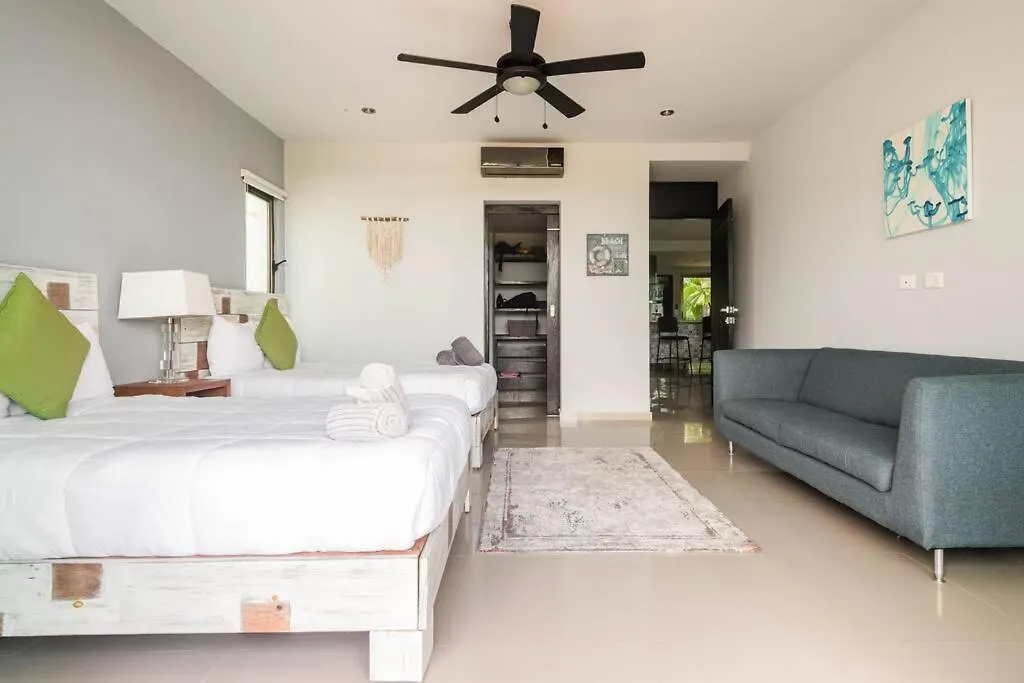 Peaceful & Beautiful 3 Min Walking To The Beach Apartment Puerto Morelos Mexico